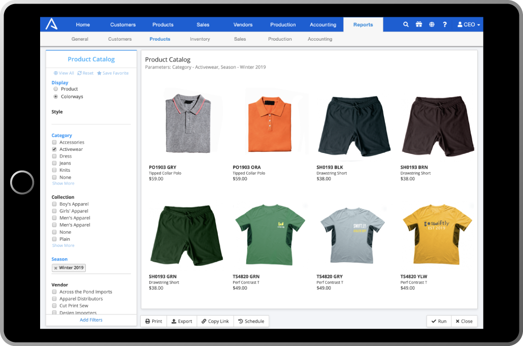 ApparelMagic Sales Order Management Software