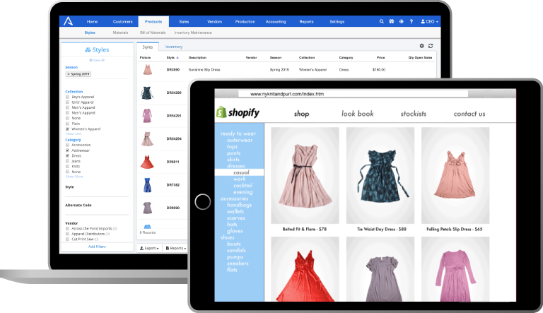 ApparelMagic - Shopify Inventory Management