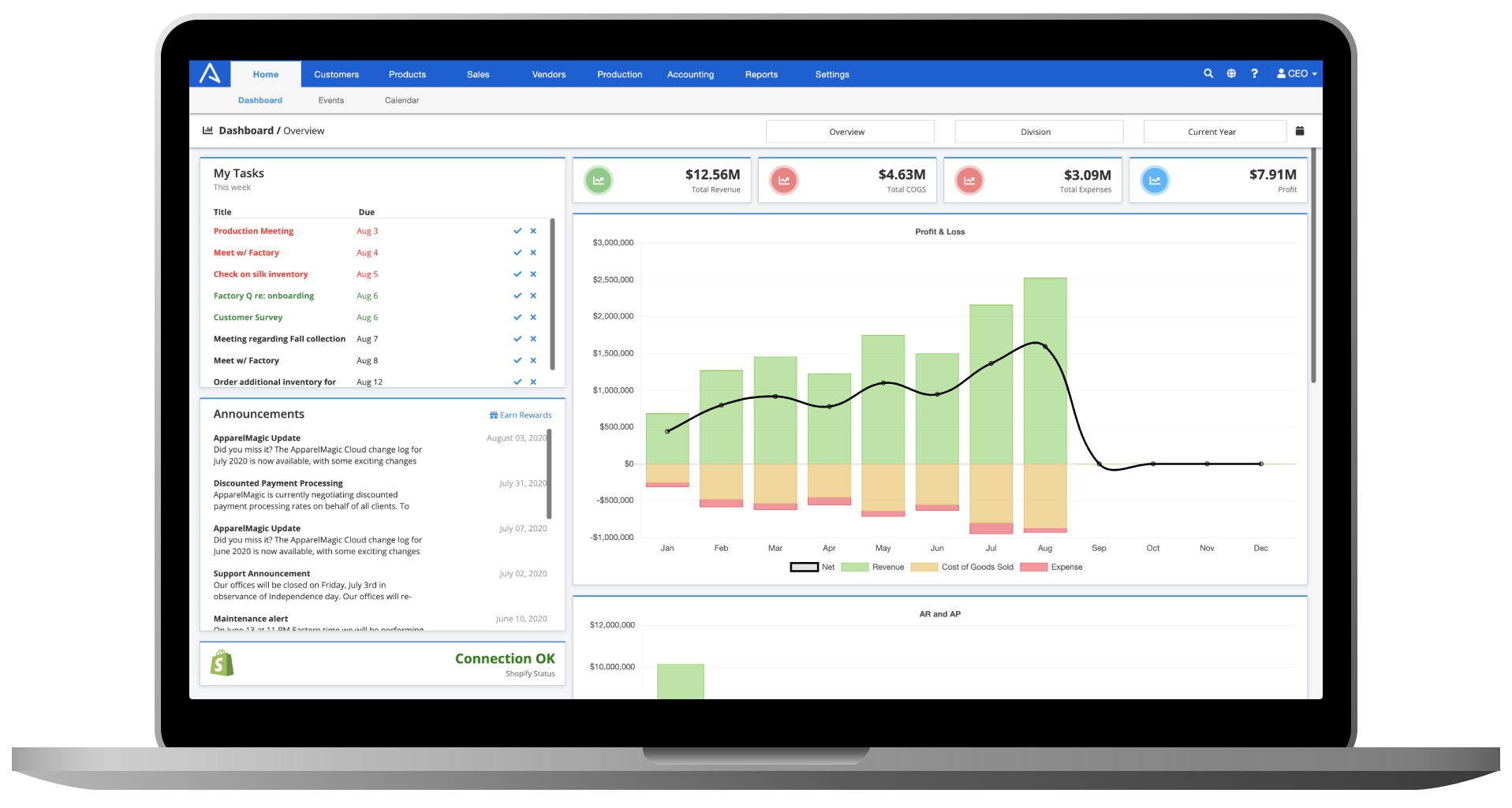 Apparel Software Fashion ERP, CRM, PLM‎, Inventory ApparelMagic